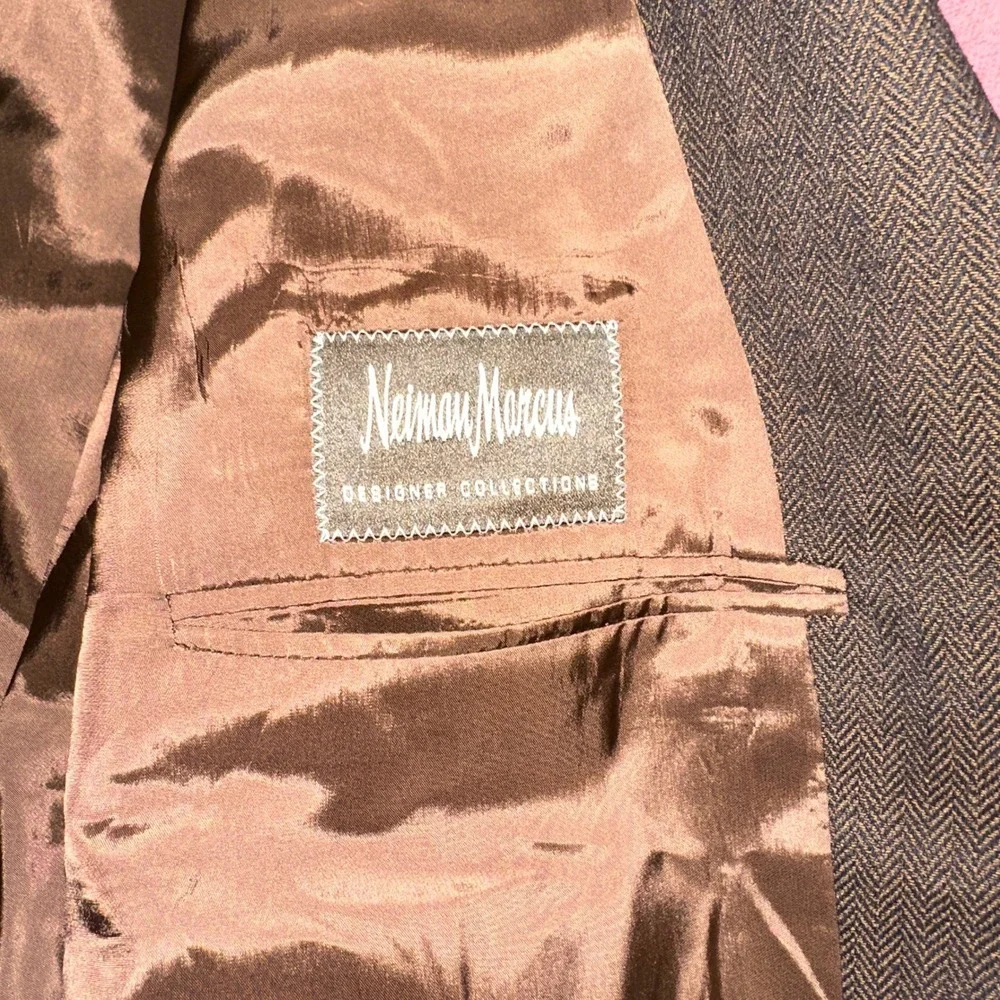 Giorgio Armani Brown Wool Sport Coat